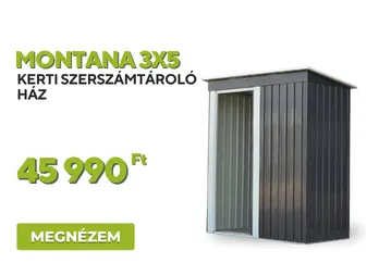 Leziter Montana 3x5 kerti szerszámtároló ház