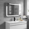 Padova 80 tükör jelenlétérzékelővel led világítással páramentesító funkcióval 80x60 cm