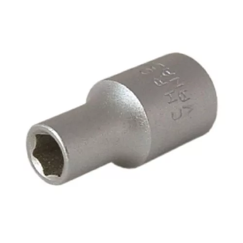 Hatlapú 1/4col dugókulcs 6,0mm, PVC tartóval