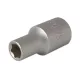 Hatlapú 1/4col dugókulcs 11,0mm, PVC tartóval