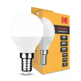   KODAK Max LED Izzó Globe Mini G45 3W E14 270° 4000K (250 lumen)