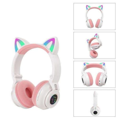 Kitty Trendi Bluetooth fülhallgató, fehér