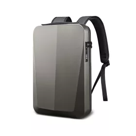 Axen merevített Usb-s laptop hátizsák szürke