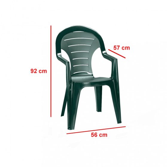 Bonaire műanyag kerti szék
