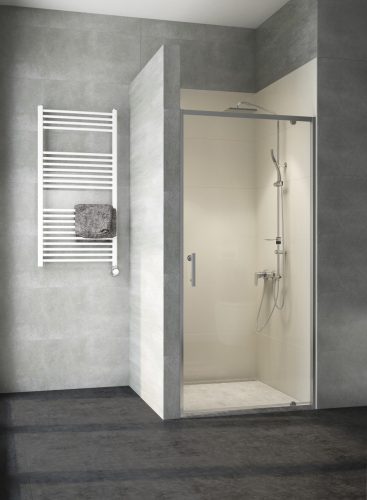 Állítható zuhanyajtó 89-91 cm x 185 cm, króm