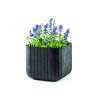 Large Cube Planter virágtartó, grafit színben
