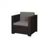 Provence Armchair műrattan kerti fotel sötétbarna