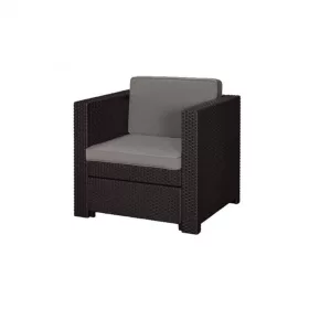 Provence Armchair műrattan kerti fotel sötétbarna