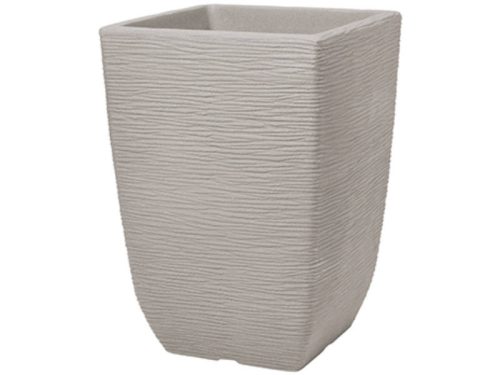 Cotswold virágtartó 33 cm magas szögletes homok