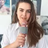 Comzie Bluetooth mikrofon, rózsaszín