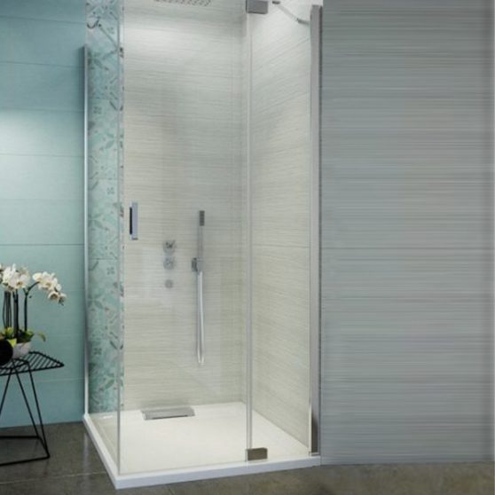 Aurora 90x90 cm szögletes zuhanykabin zuhanytálca nélkül
