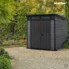 Cortina 7x7 műanyag kerti ház szürke