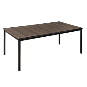 Porto 200 műanyag kerti asztal dió