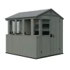 Potting shed kültéri műanyag ház zöld