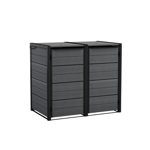 Hide away kültéri szemetes tároló 240 l  szürke