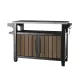 Decocoat unity műanyag xl kerti grill asztal 207l dió