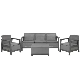   Scandi Love linea duo kerti bútor szett jute tárolós asztallal