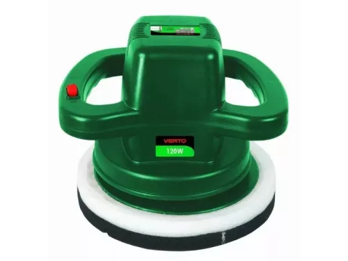 POLÍROZÓGÉP 120W, 240MM, 3200 RPM, VÖDÖRREL, 7DB KIEGÉSZÍTŐVEL, VERTO