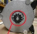 Első fogaskerék 54500hoz