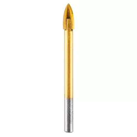   Univerzális 4 élu uvegfuró, fa, muanyag, fém, kőzet, kerámia furáshoz, 7mm, Graphite