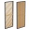 LUXE Lamellás oldalpanel R 90x218cm 3 m-ig fa