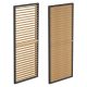 LUXE Lamellás oldalpanel R 90x218cm 3 m-ig fa