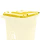 240L-es sárga hulladéktároló fedél