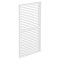 LUXE Lamellás oldalpanel R 123x218cm 4 m-ig fehér