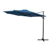 Kazuar kék kerti napernyő 3,5 M
