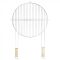 Kerek grillrács fa fogantyúval 51 cm