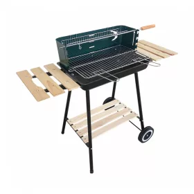 MIR244 téglalap alakú görgős széngrill