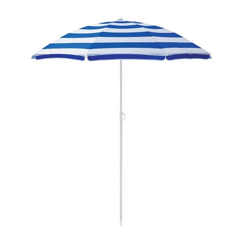 160 cm-es csíkos strand napernyő dönthető