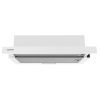 HOMEFORT HPK611W Beépíthető Kihúzható páraelszívó LED világítás 1 motor,408 m3/h,54-66 dB,60 cm széles,B