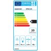 HOMEFORT HPK611W Beépíthető Kihúzható páraelszívó LED világítás 1 motor,408 m3/h,54-66 dB,60 cm széles,B