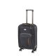 TraveLux light kabinbőrönd puha levehető kerékkel 55x40x20 cm fekete