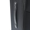 TraveLux light kabinbőrönd puha levehető kerékkel 55x40x20 cm fekete