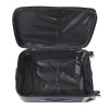 TraveLux light kabinbőrönd puha levehető kerékkel 55x40x20 cm fekete