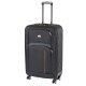TraveLux light nagy bőrönd puha 76x50x29 cm fekete