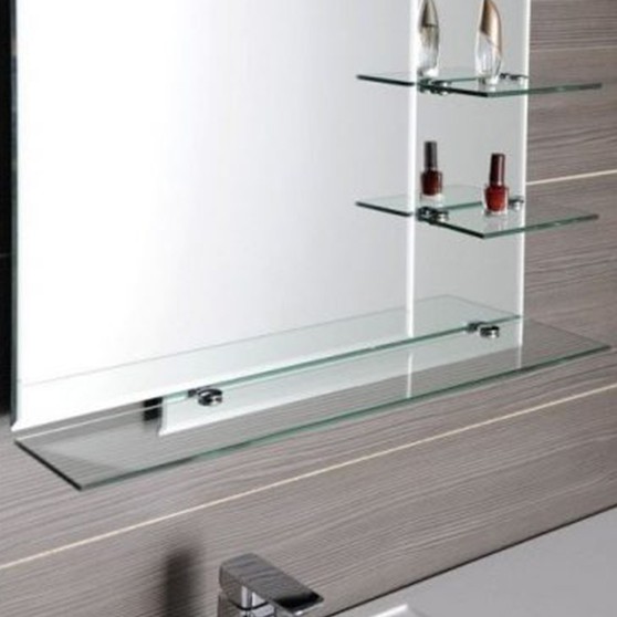 Aqualine tükör üvegpolccal - 65028
