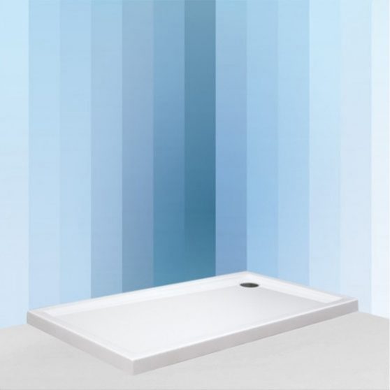 Flat Kvadro téglalap alakú akril zuhanytálca  100x90 cm