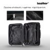 TraveLux Pro kabinbőrönd keményfedeles levehető kerékkel 50x40x20 cm szürke