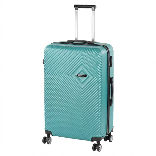 TraveLux Pro nagy bőrönd keményfedeles 76x50x29 cm lagúnakék