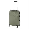 TraveLux Pro közepes bőrönd keményfedeles 68x45x25 cm