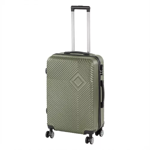 TraveLux Pro közepes bőrönd keményfedeles 68x45x25 cm