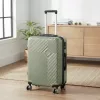 TraveLux Pro közepes bőrönd keményfedeles 68x45x25 cm