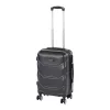 TraveLux Max kabinbőrönd keményfedeles levehető kerékkel 50x40x20 cm fekete