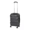 TraveLux Max kabinbőrönd keményfedeles levehető kerékkel 50x40x20 cm fekete