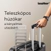 TraveLux Max kabinbőrönd keményfedeles levehető kerékkel 50x40x20 cm fekete
