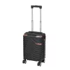 TraveLux Urban kézipoggyász keményfedeles levehető kerékkel 40x29x19 cm fekete
