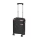 TraveLux Urban kézipoggyász keményfedeles levehető kerékkel 40x29x19 cm fekete